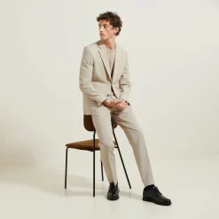 Jules Costume 2 pièces confort - Beige- Ensemble De Costume