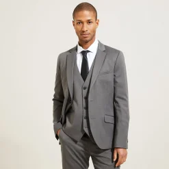 Jules Costume 3 pièces slim - Gris foncé- Ensemble De Costume