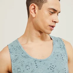 Jules Débardeur imprimé regular- T-shirt