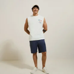 Jules Débardeur relax imprimé devant et dos- T-shirt