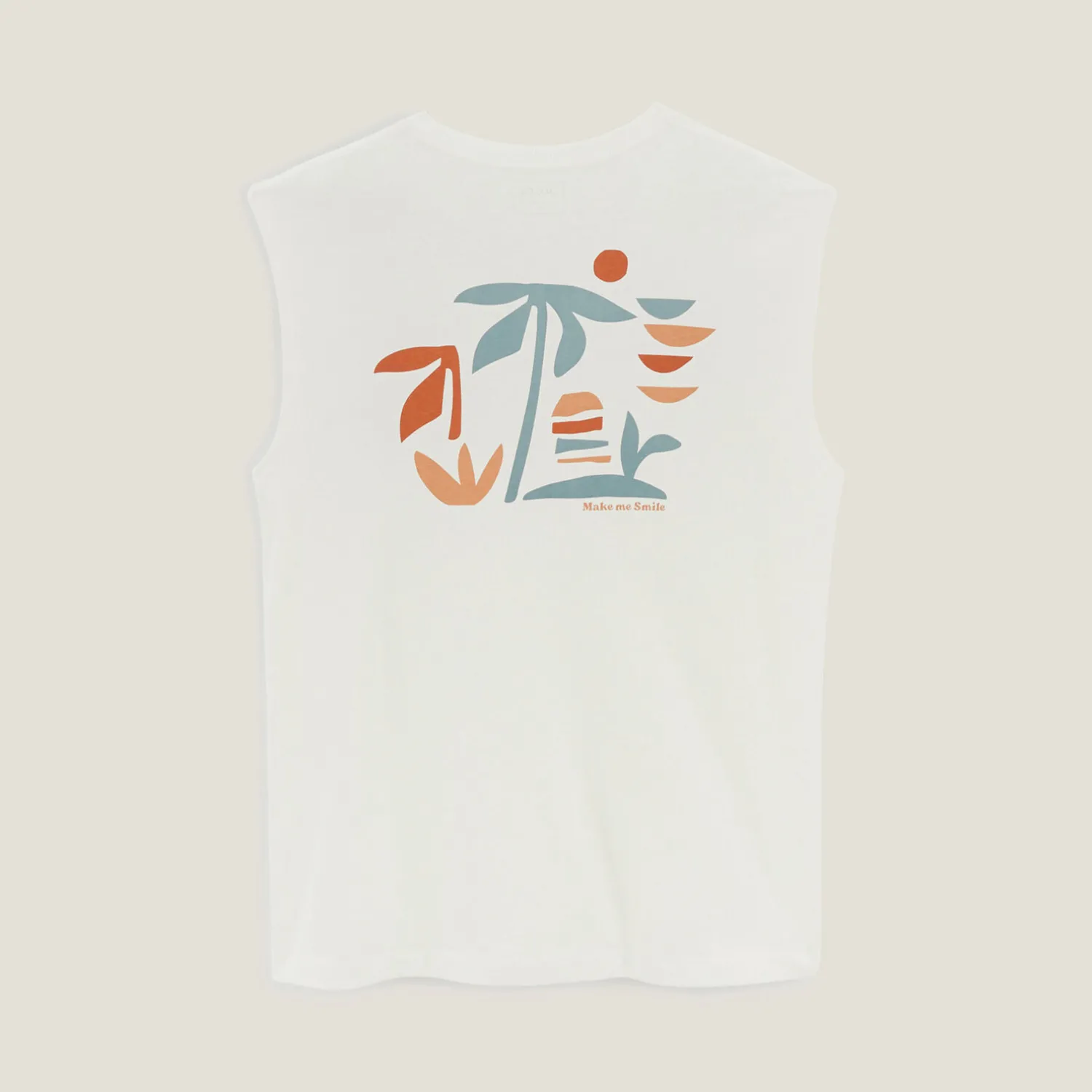 Jules Débardeur relax imprimé devant et dos- T-shirt