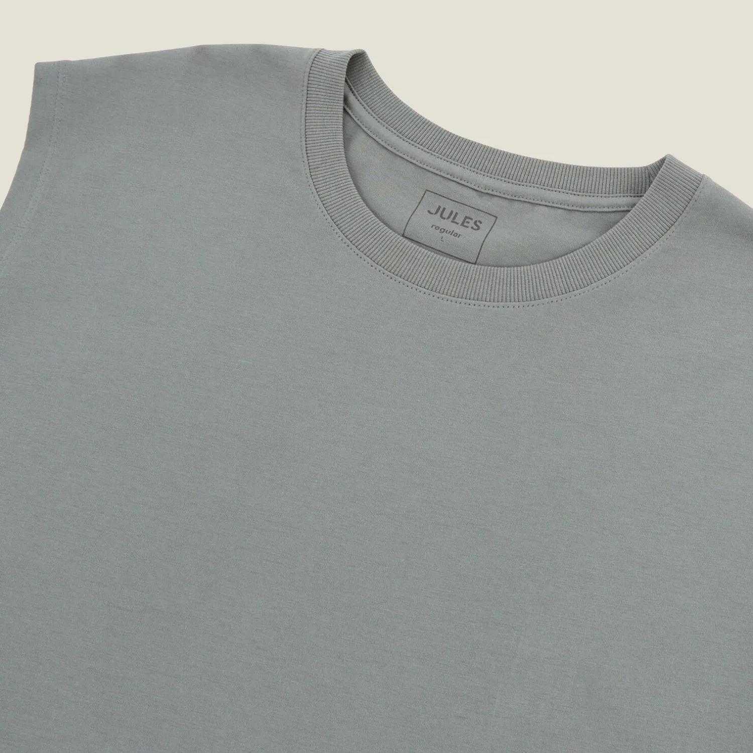 Jules Débardeur uni en coton- T-shirt