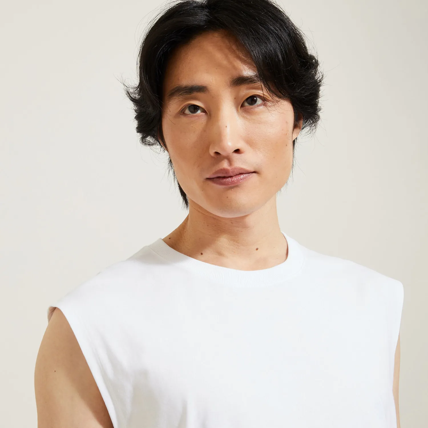 Jules Débardeur uni en coton- T-shirt