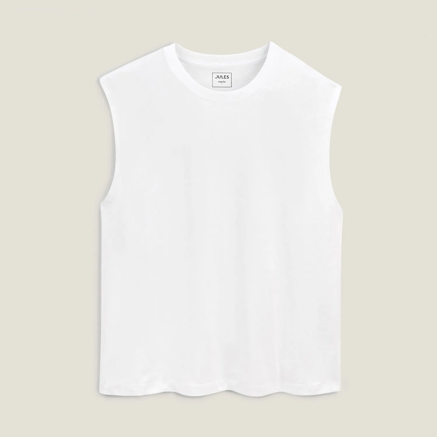 Jules Débardeur uni en coton- T-shirt