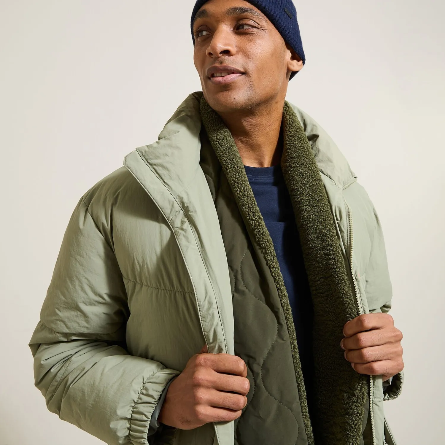 Jules Echarpe matelassée réversible- Écharpe, Bonnet & Gants