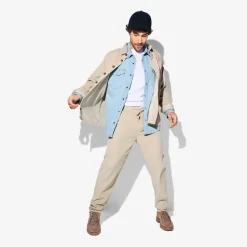 Jules Ensemble surchemise et pantalon en velours - Beige- Pantalon|Surchemise