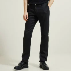Jules Ensemble veste et pantalon lin - Noir- Pantalon
