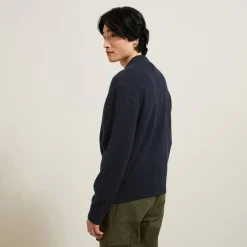 Jules Gilet cardigan boutonné en côte- Gilet|Pull