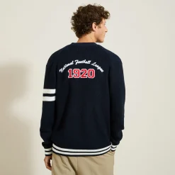 Jules Gilet cardigan boutonné licence NFL- Gilet