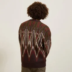 Jules Gilet cardigan jacquard- Gilet|Pull