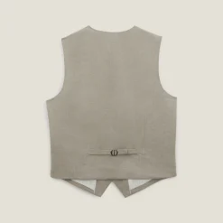 Jules Gilet de costume contenant du lin slim- Collection Mariage|Costume Lin