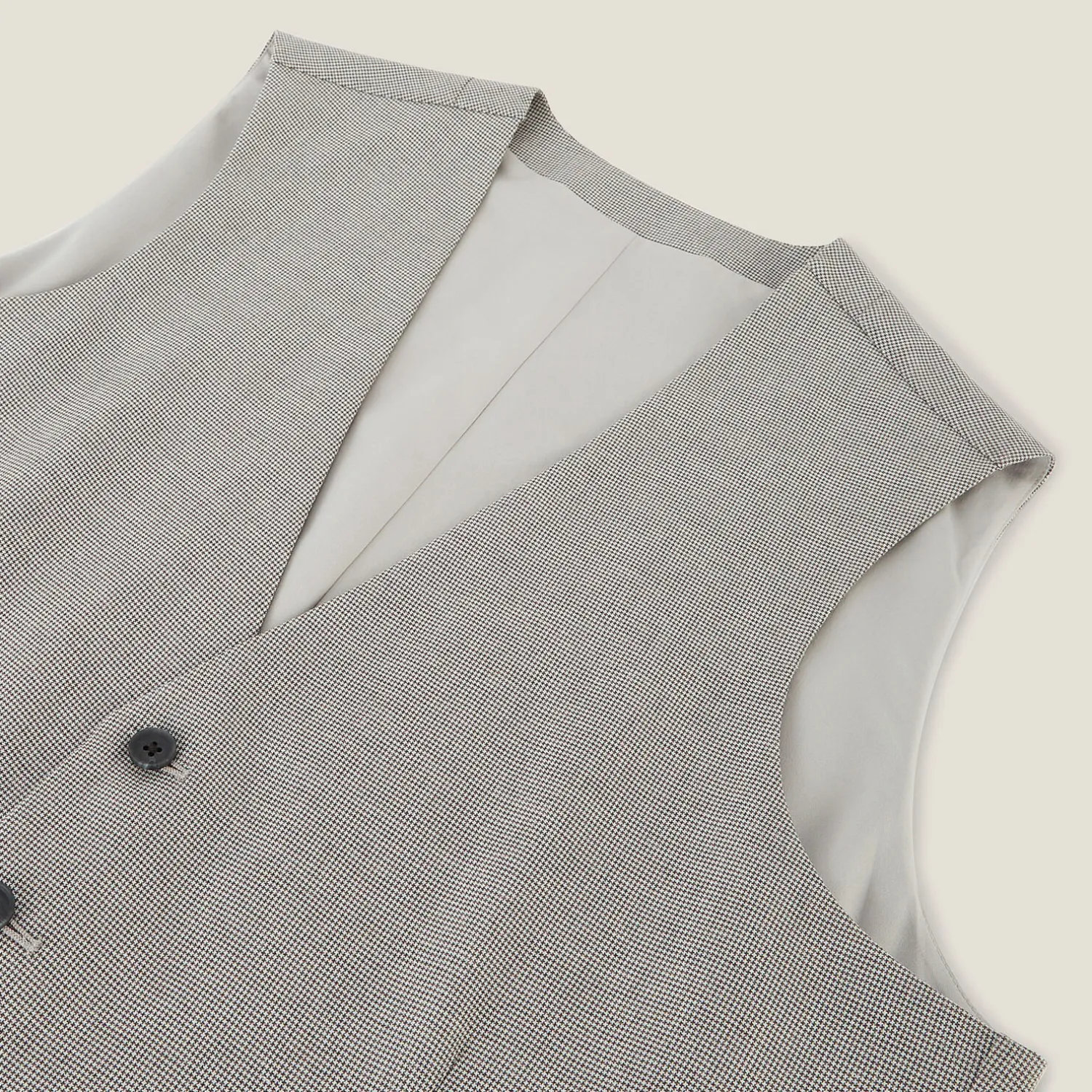 Jules Gilet de costume slim pied de puce- Gilet De Costume