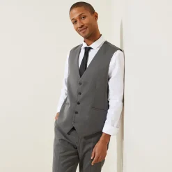 Jules Gilet de costume uni slim- Collection Mariage|Gilet De Costume