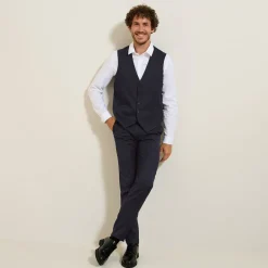 Jules Gilet de costume uni slim- Collection Mariage|Gilet De Costume