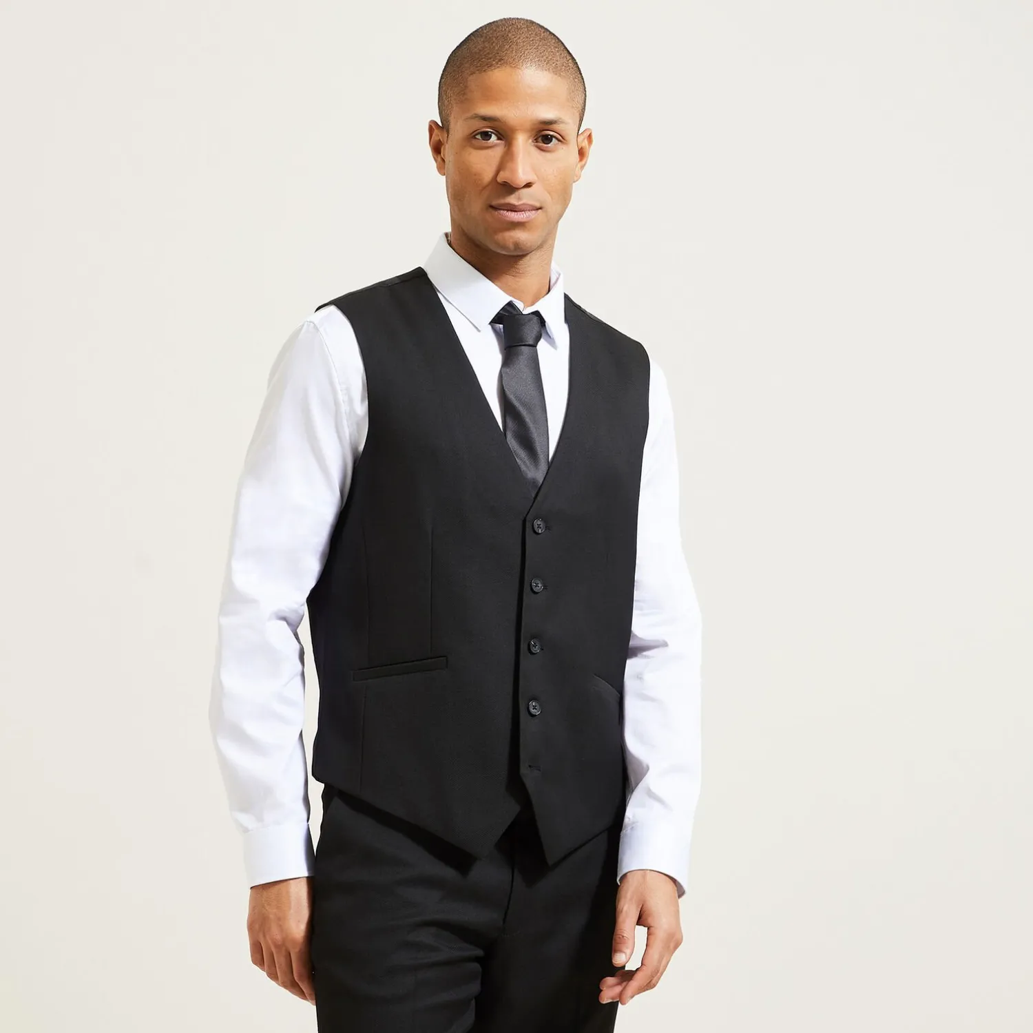 Jules Gilet de costume uni slim- Collection Mariage|Gilet De Costume