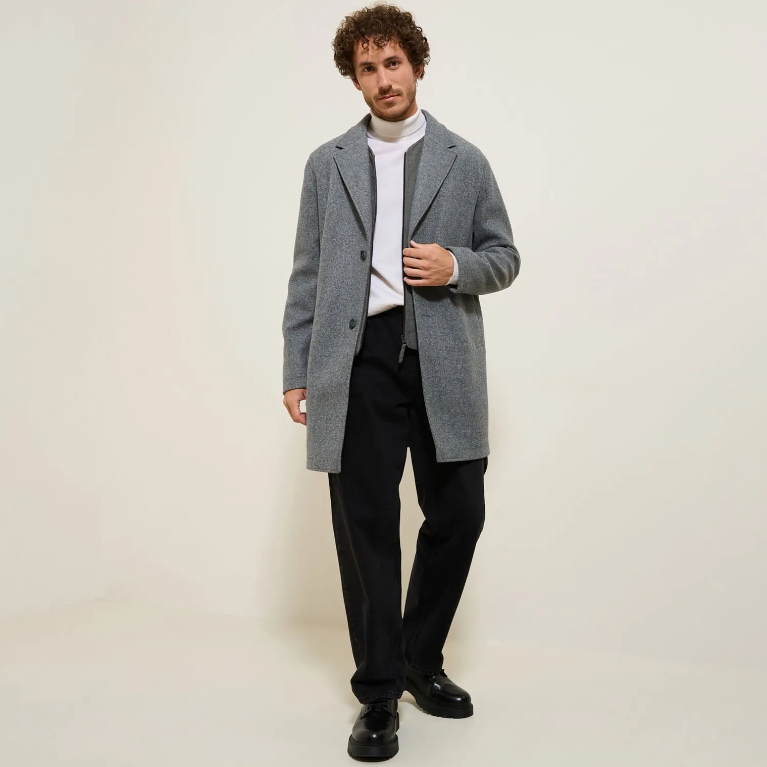 Jules Gilet sans manche en flanelle- Gilet De Costume