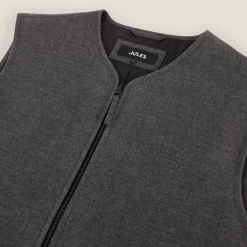 Jules Gilet sans manche en flanelle- Gilet De Costume