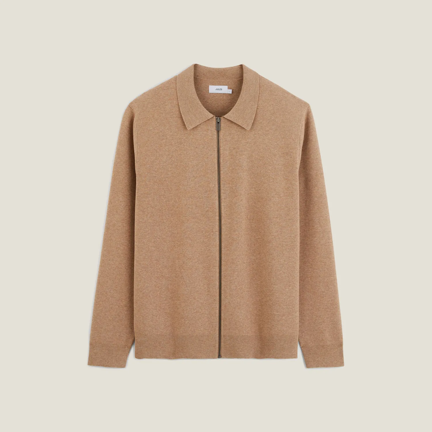 Jules Gilet zippé col chemise- Gilet|Pull