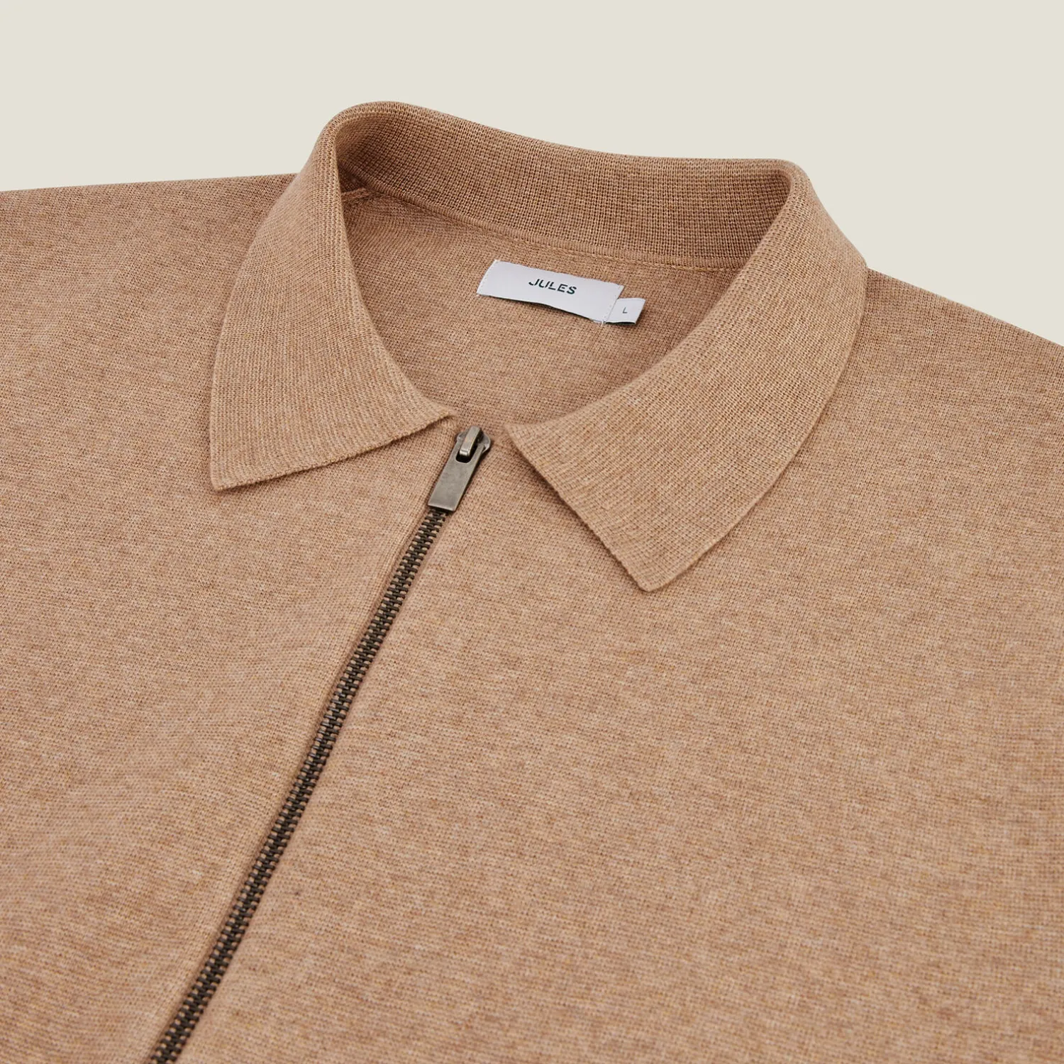 Jules Gilet zippé col chemise- Gilet|Pull