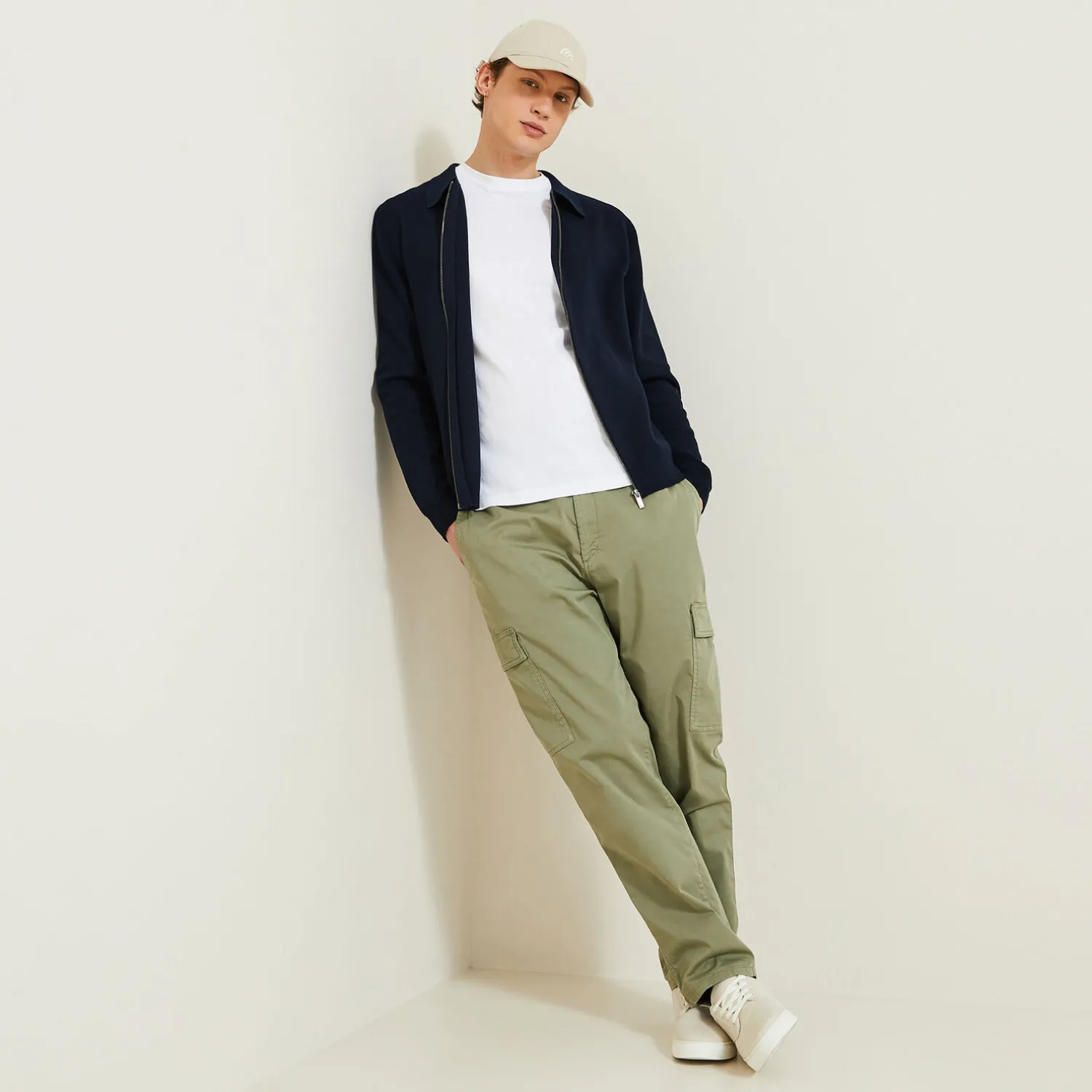 Jules Gilet zippé col chemise- Gilet|Pull