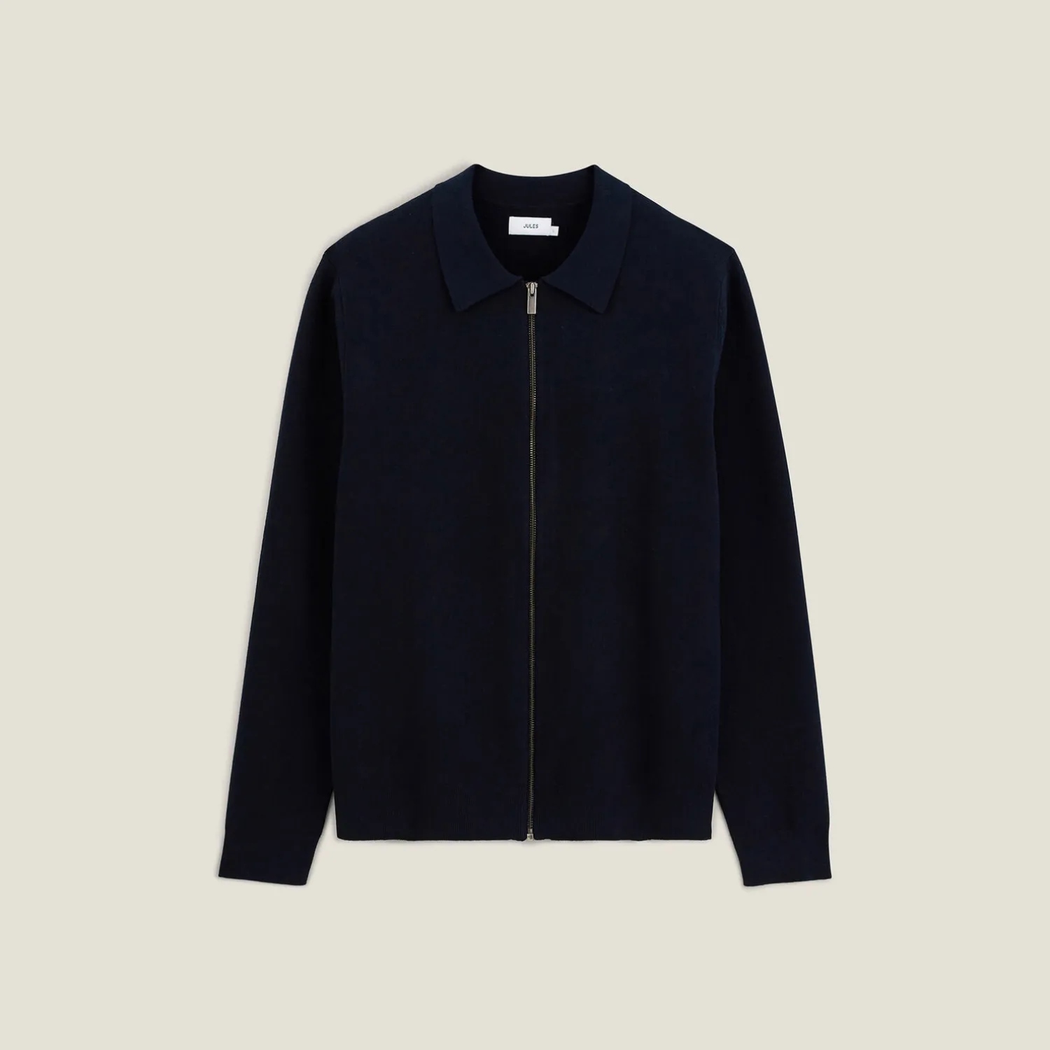 Jules Gilet zippé col chemise- Gilet|Pull
