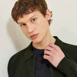 Jules Gilet zippé col chemise- Gilet|Pull