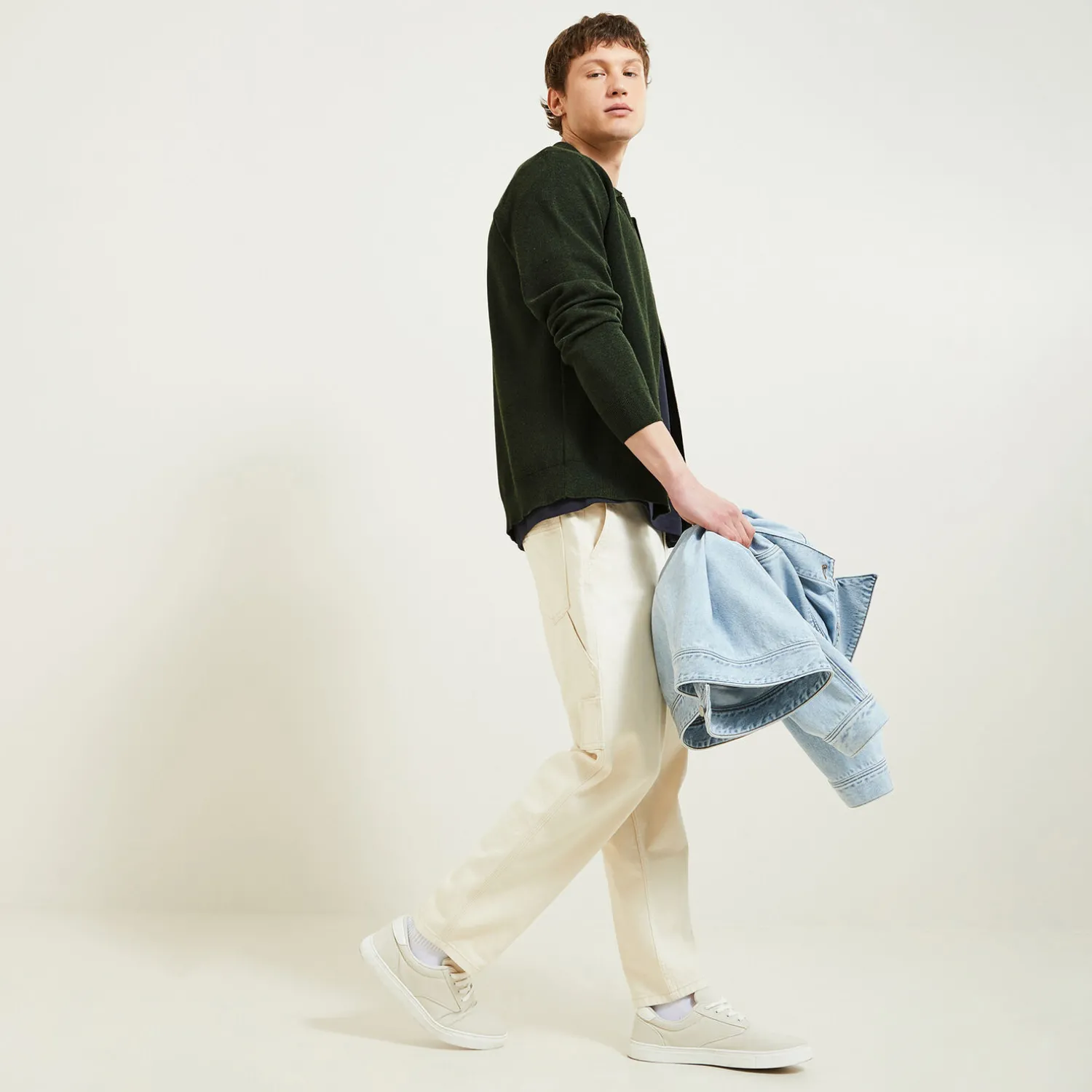 Jules Gilet zippé col chemise- Gilet|Pull