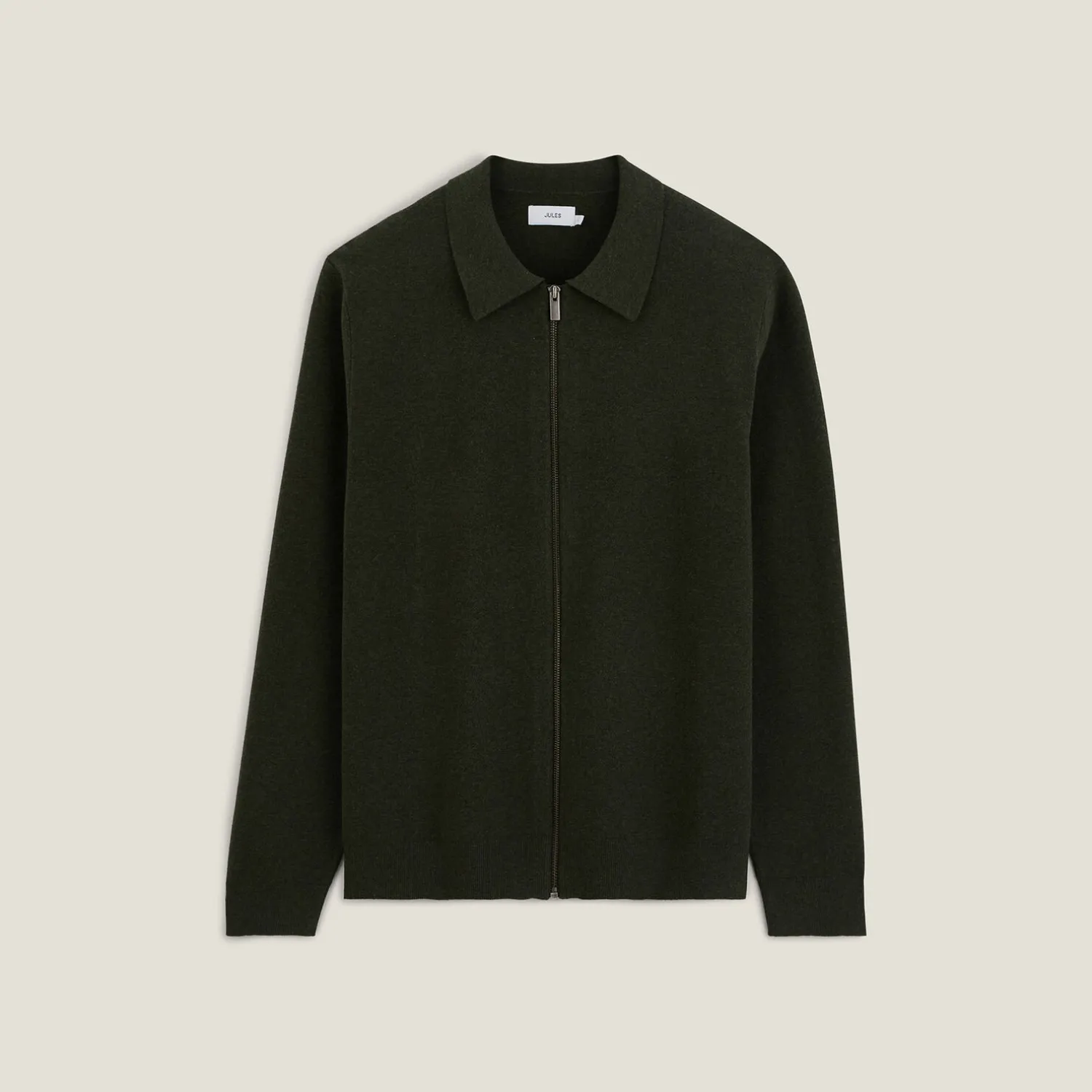 Jules Gilet zippé col chemise- Gilet|Pull