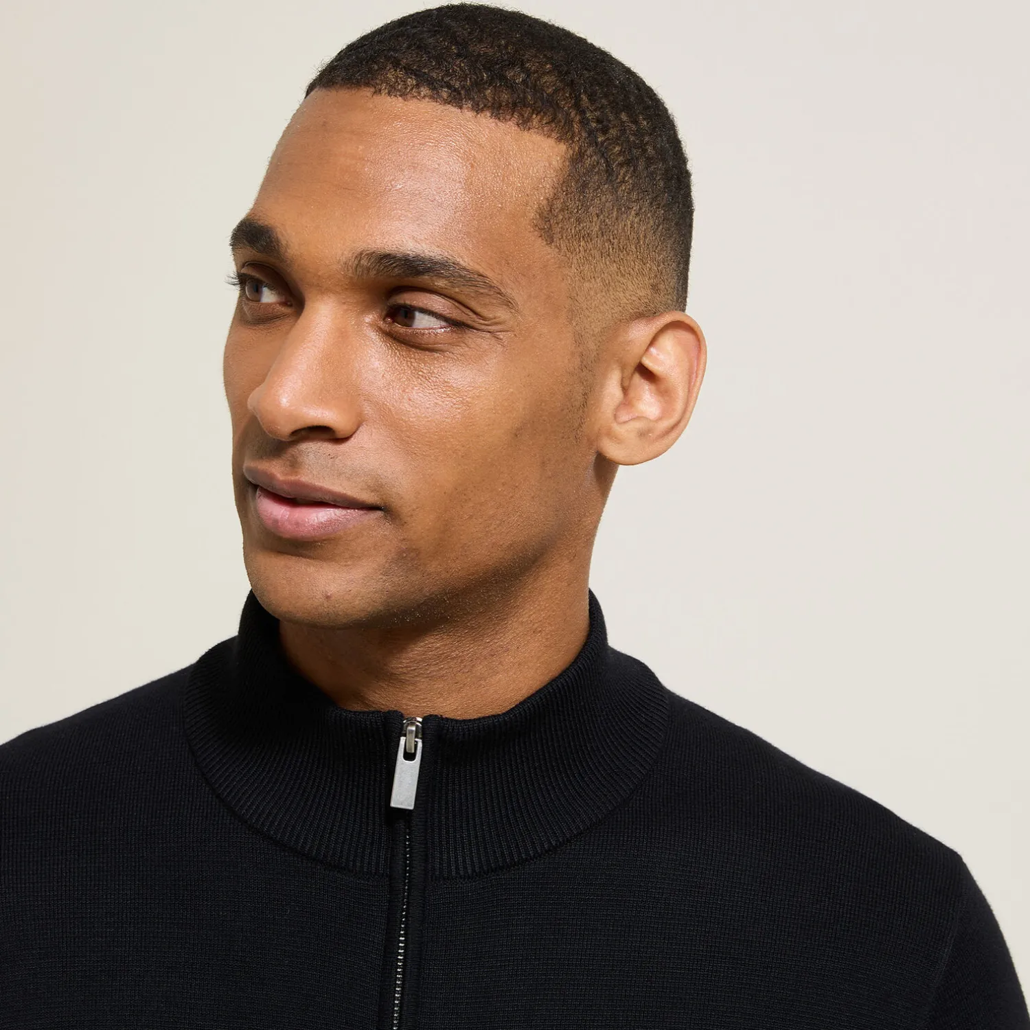 Jules Gilet zippé col montant- Pull|Gilet