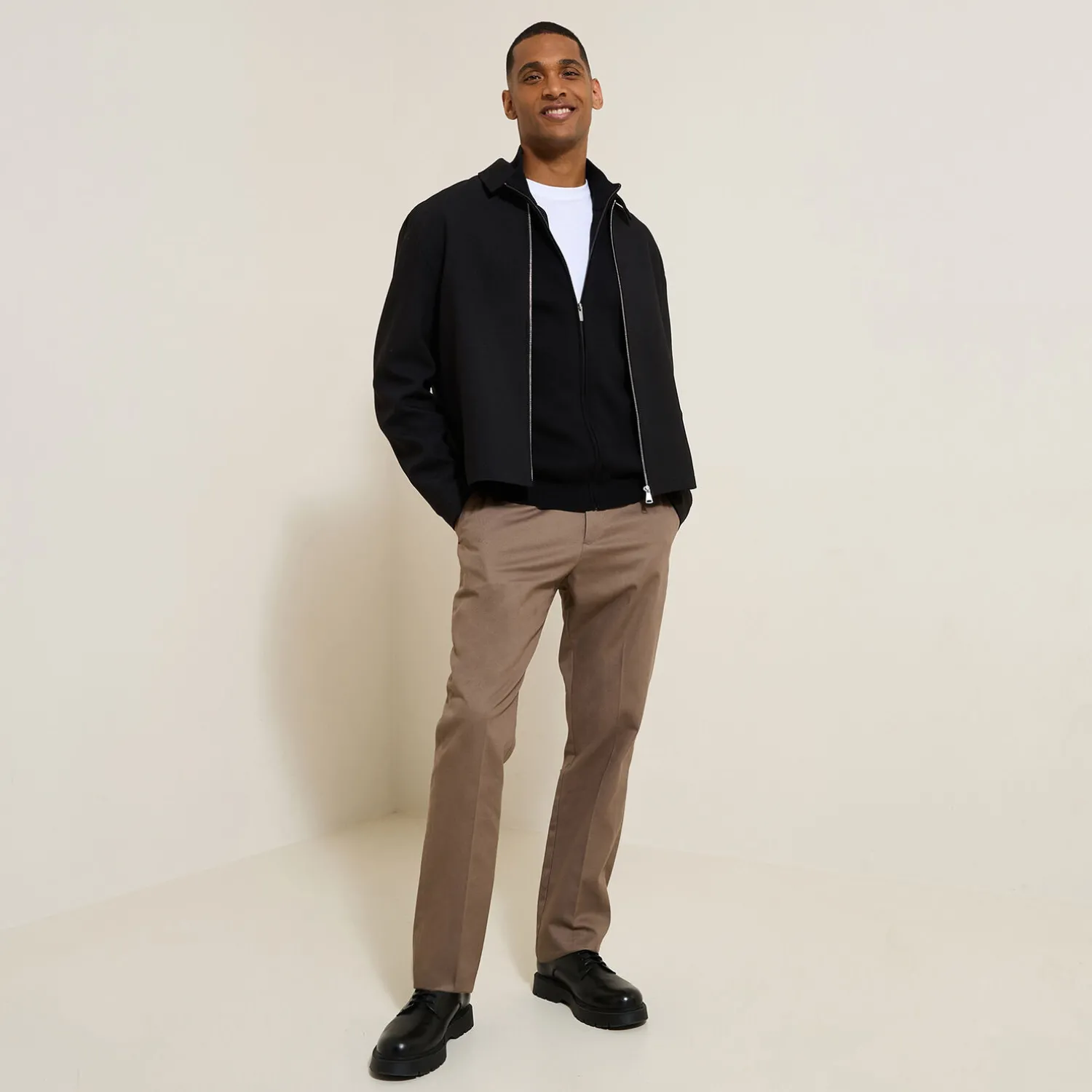 Jules Gilet zippé col montant- Pull|Gilet