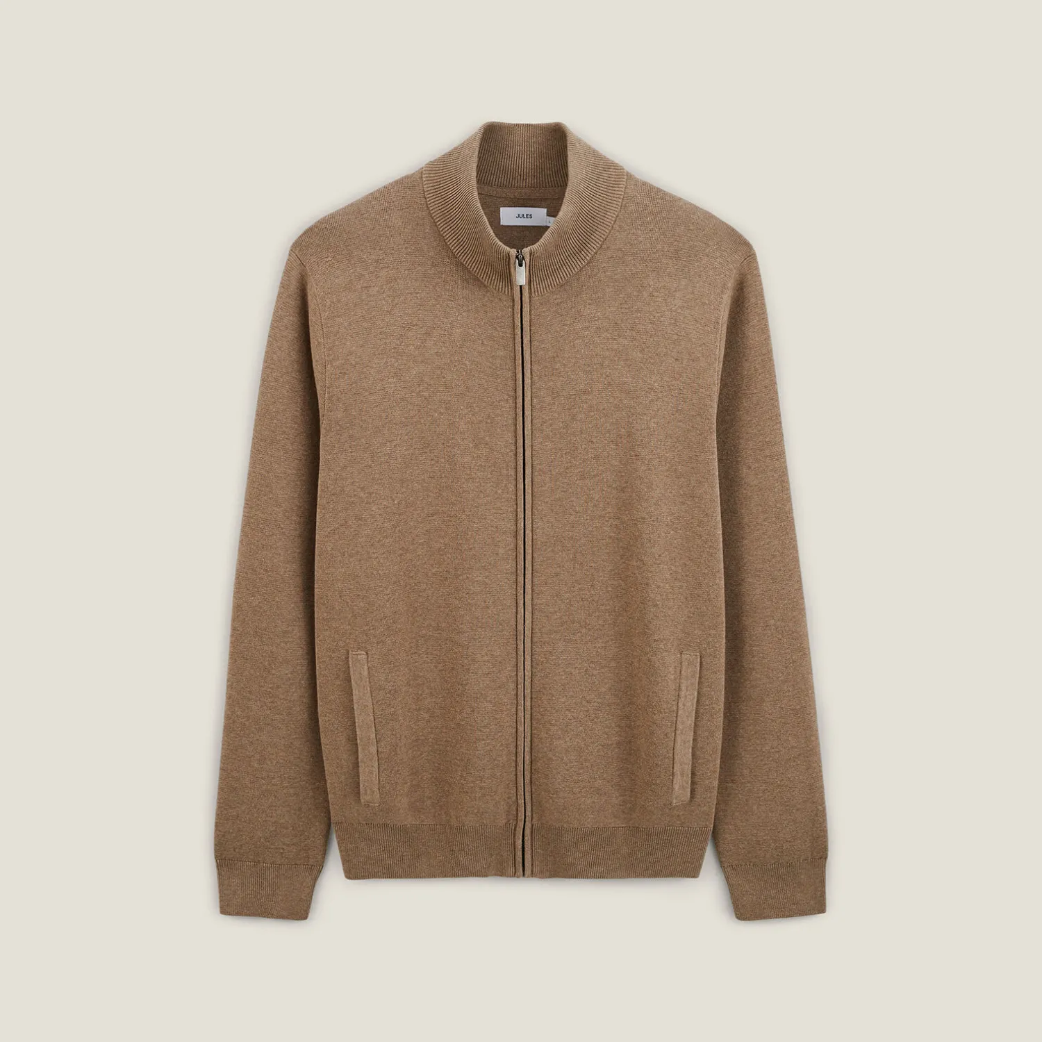 Jules Gilet zippé col montant- Gilet|Pull