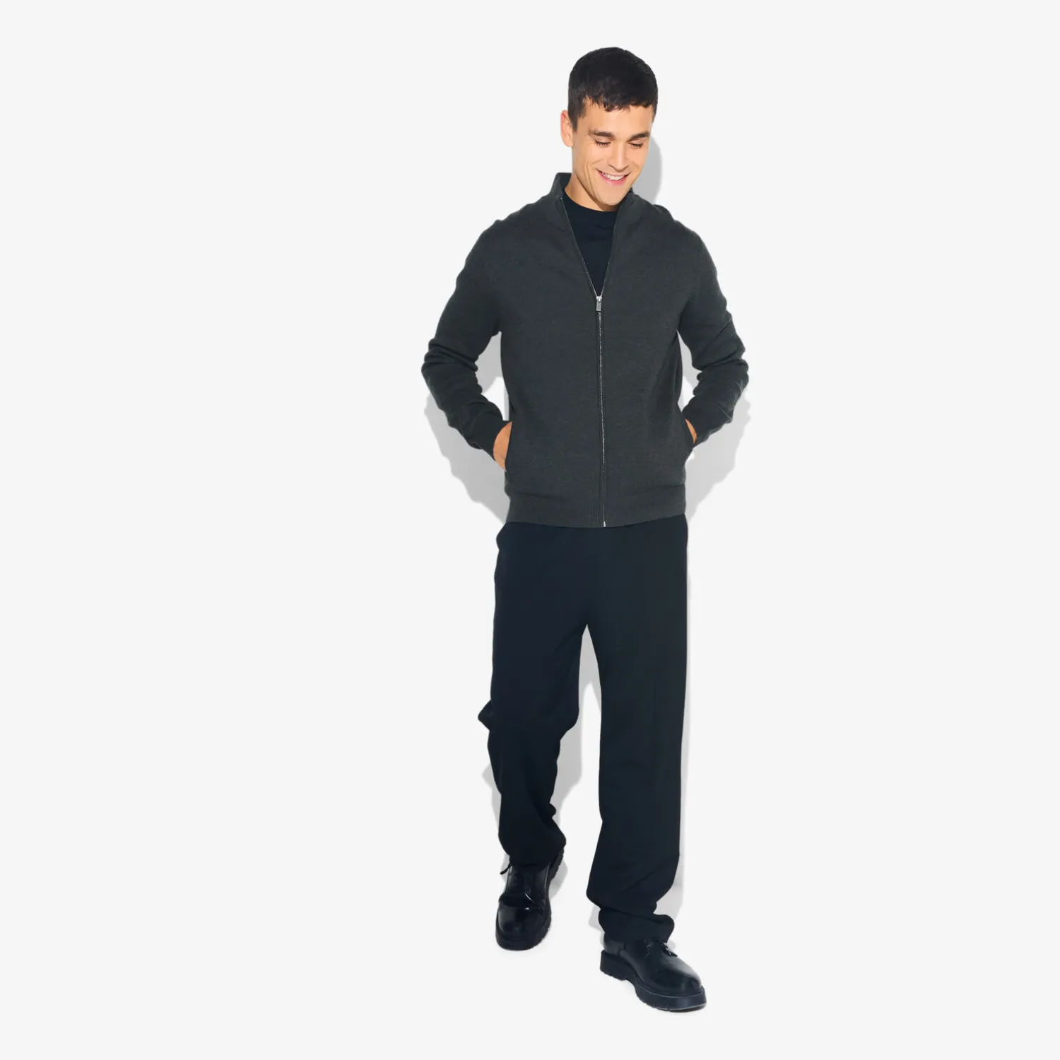 Jules Gilet zippé col montant- Gilet|Pull