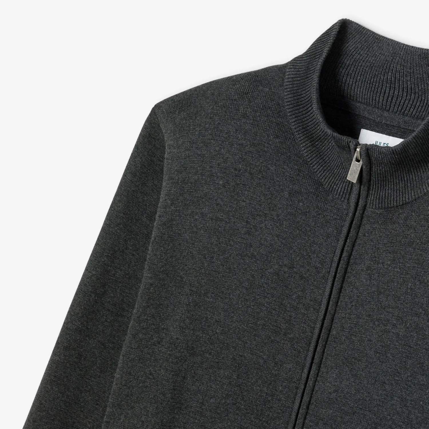 Jules Gilet zippé col montant- Gilet|Pull