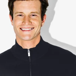 Jules Gilet zippé col montant- Gilet|Pull