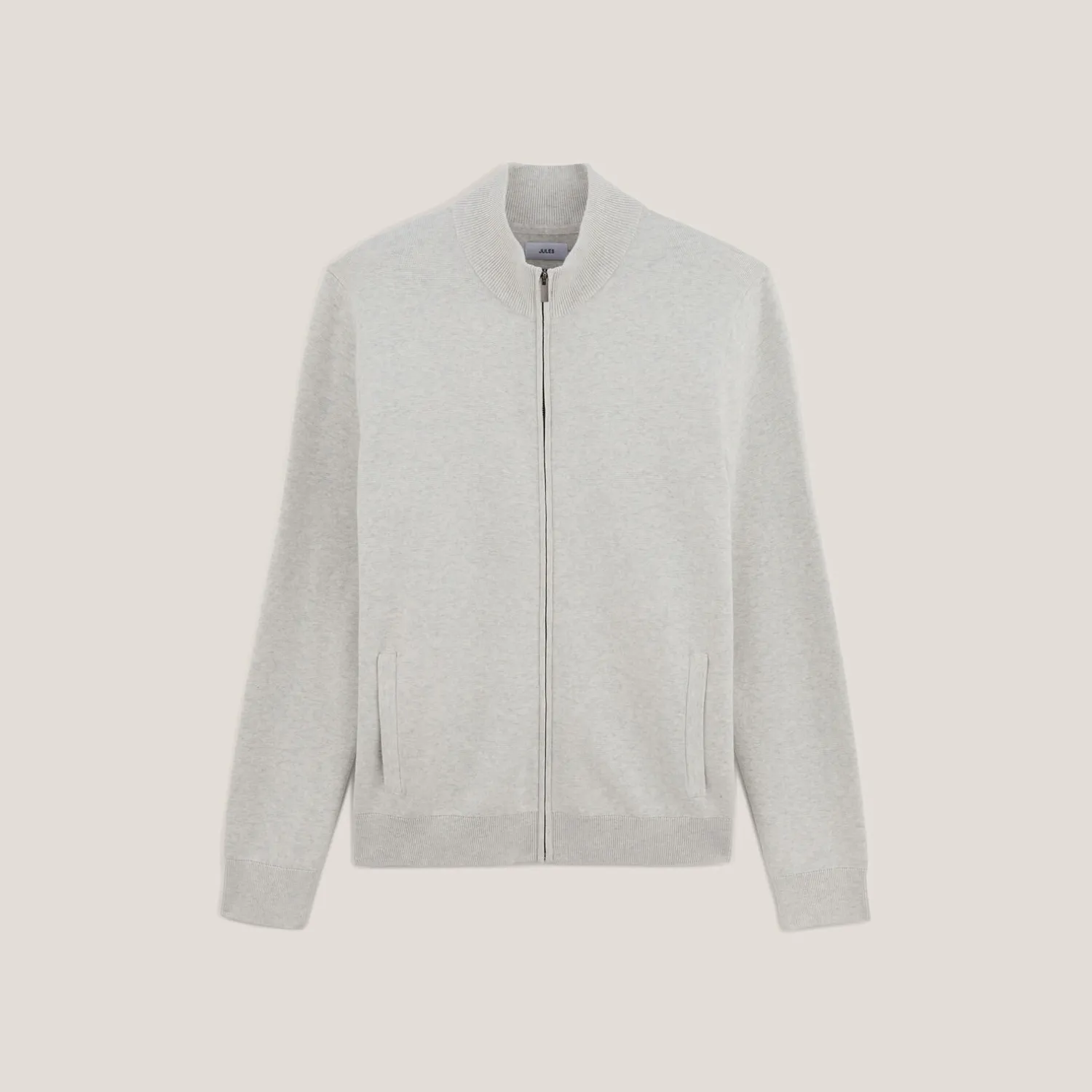 Jules Gilet zippé col montant- Gilet|Pull