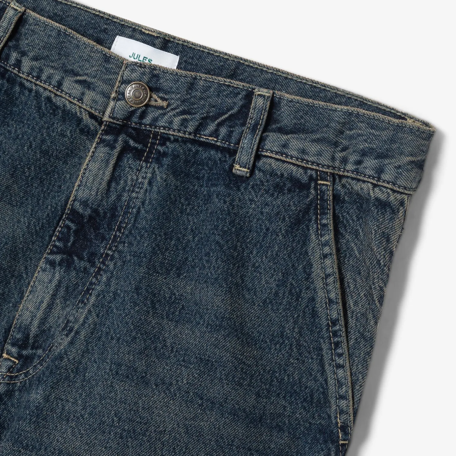 Jules Jean baggy dark stone noirci- Jeans|Tous Nos Jeans