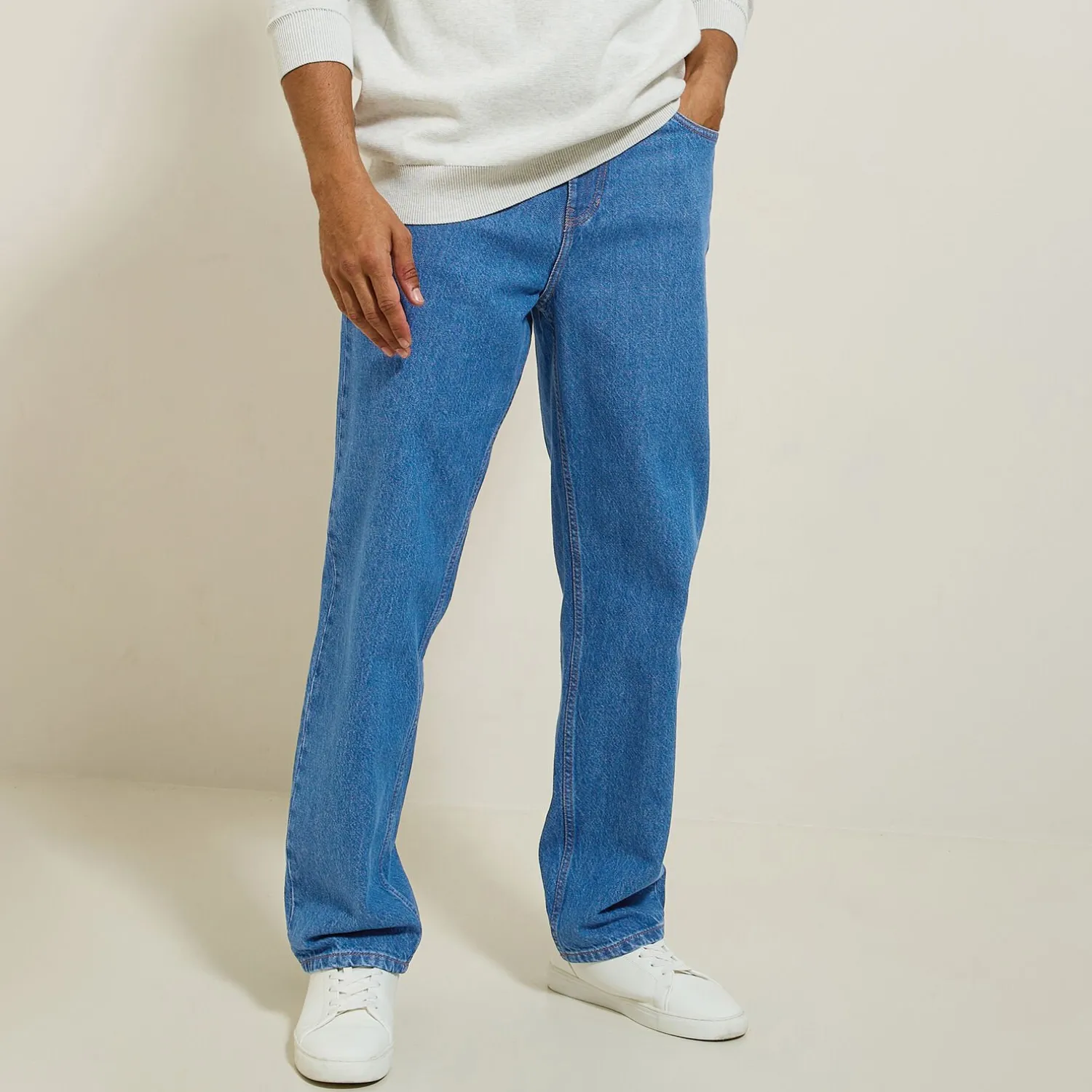 Jules Jean loose 100% coton- Jeans Loose|Jeans