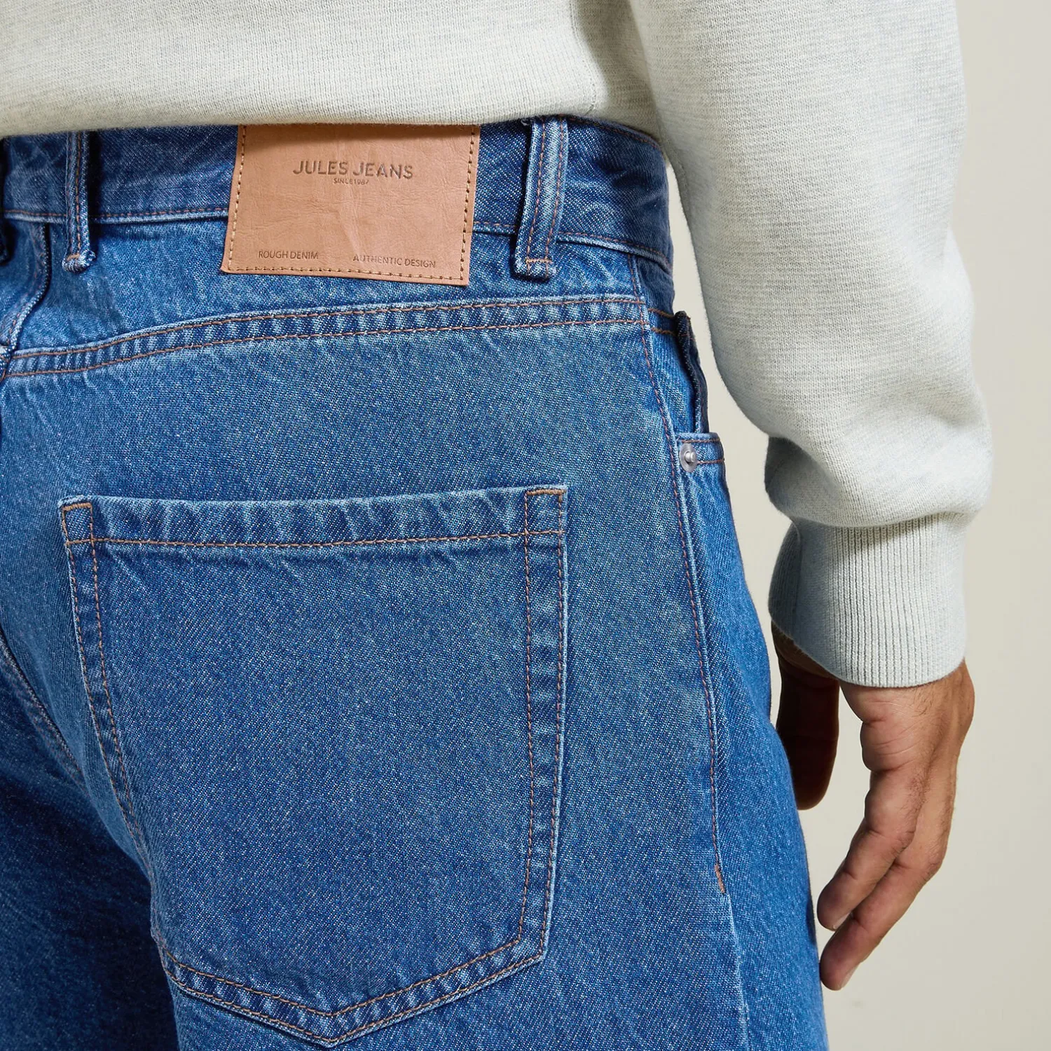 Jules Jean loose 100% coton- Jeans Loose|Jeans