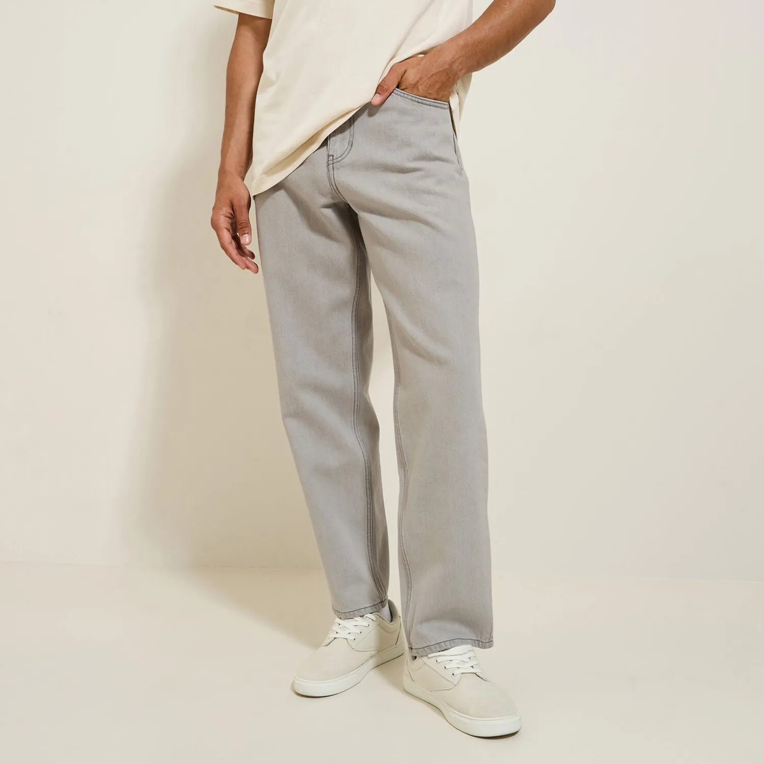 Jules Jean loose 100% coton- Jeans Loose|Jeans