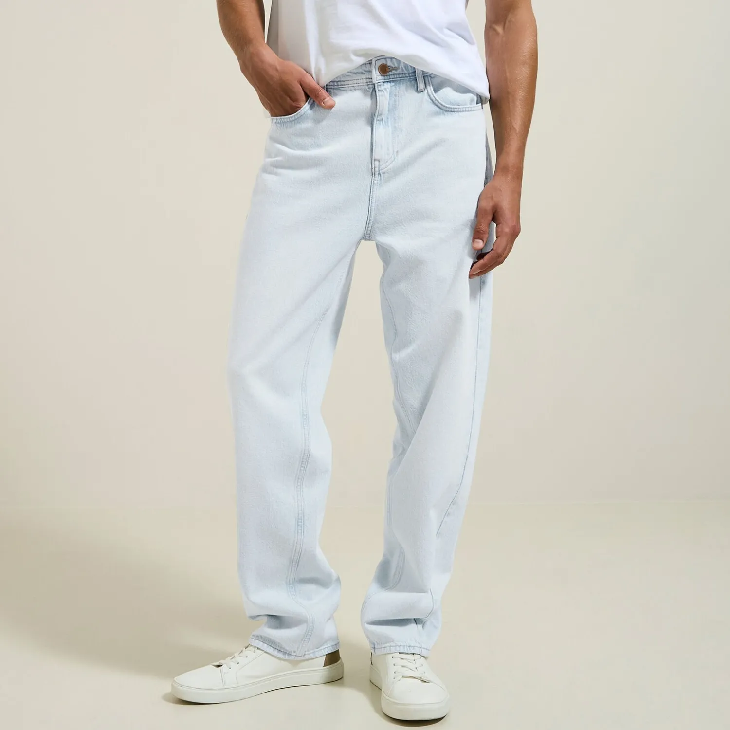 Jules Jean loose coutures tournantes- Jeans Loose|Jeans