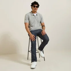 Jules Jean straight brut 3 longueurs- Jeans Straight|Jeans