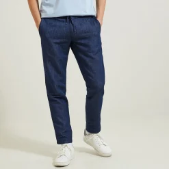 Jules Jean tapered contenant du lin- Jeans Tapered|Jeans