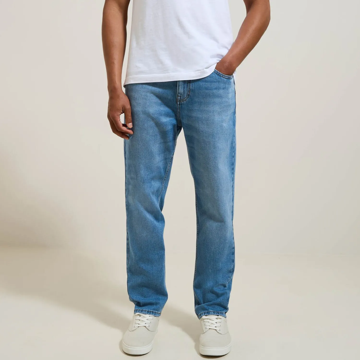 Jules Jean tapered slim 3 longueurs- Jeans Tapered|Jeans Slim