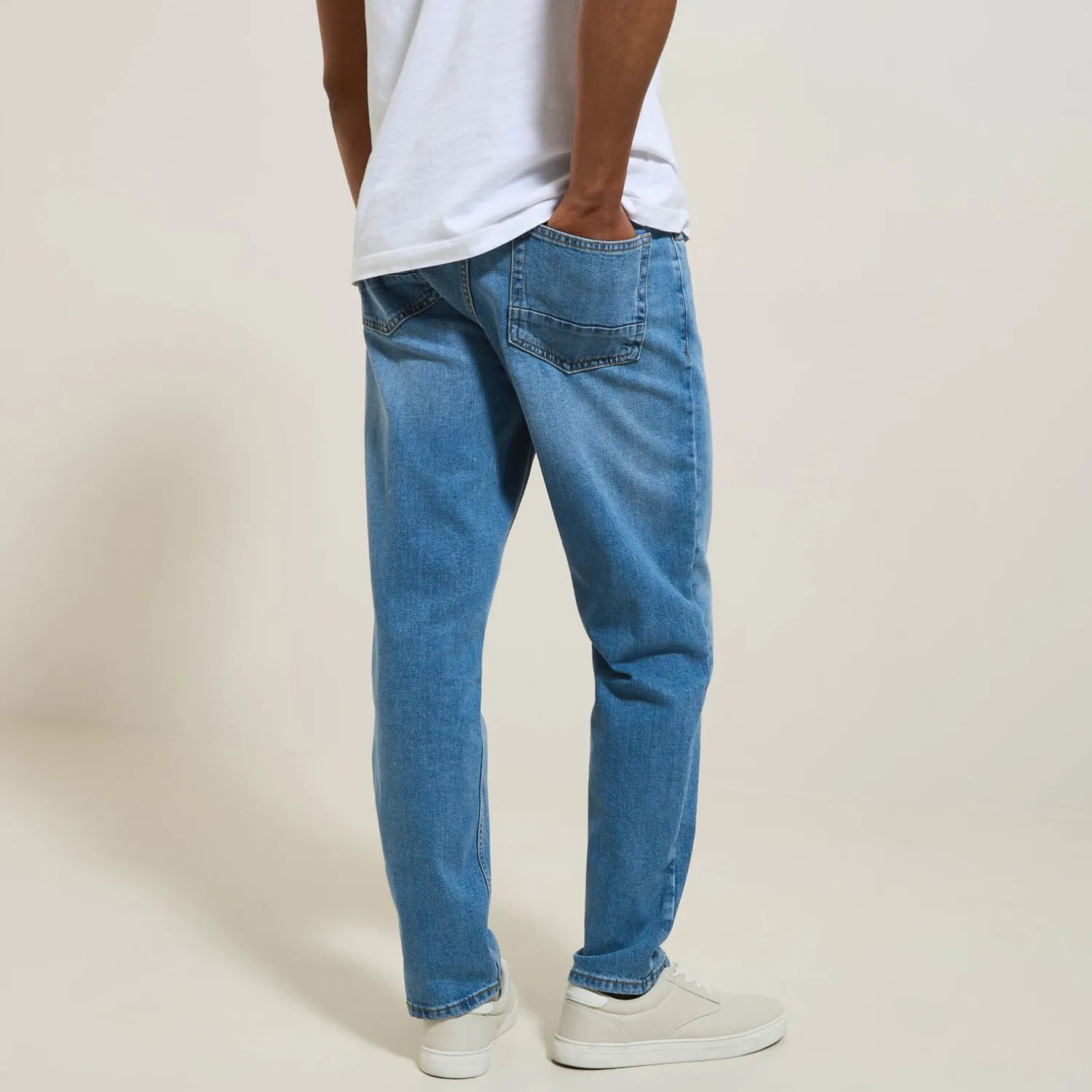 Jules Jean tapered slim 3 longueurs- Jeans Tapered|Jeans Slim