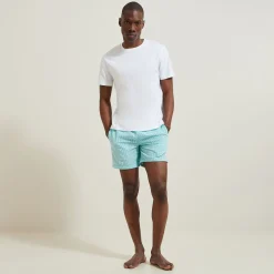 Jules Maillot de bain seersucker rayé- Maillot De Bain|Maillot De Bain