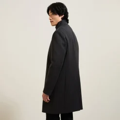 Jules Manteau hiver long col montant- Manteau & Blouson