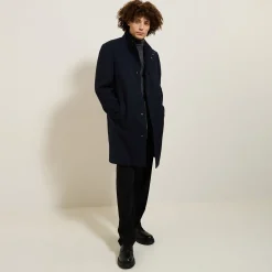 Jules Manteau hiver long col montant- Manteau & Blouson