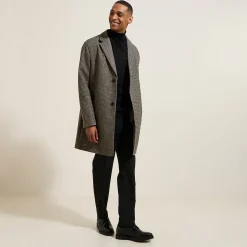 Jules Manteau hiver long col tailleur- Smart Casual|Manteau & Blouson