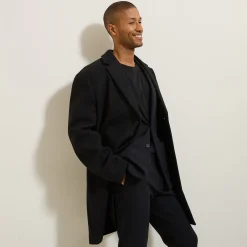 Jules Manteau hiver long col tailleur- Manteau & Blouson