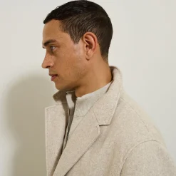 Jules Manteau hiver long col tailleur- Manteau & Blouson